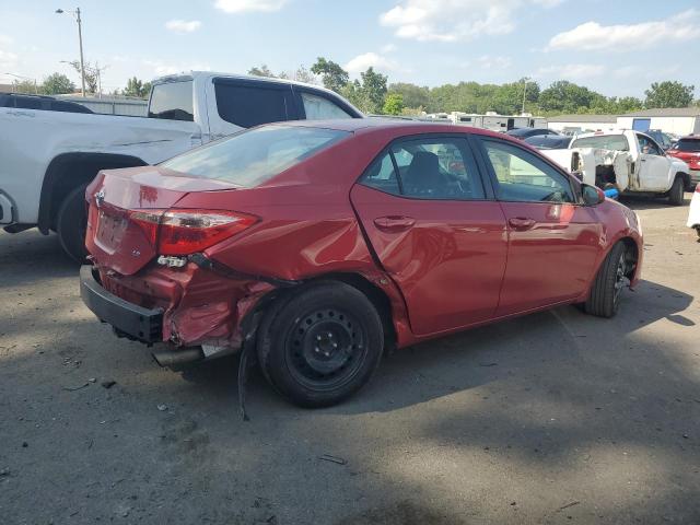  TOYOTA COROLLA 2017 Красный