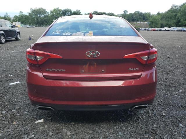  HYUNDAI SONATA 2015 Red