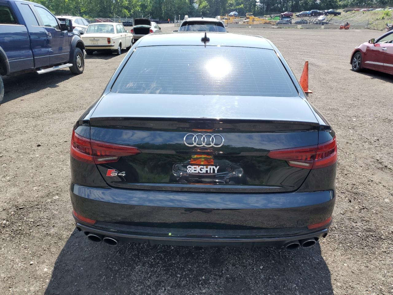 2018 Audi S4 Premium Plus VIN: WAUB4AF45JA097993 Lot: 62834355