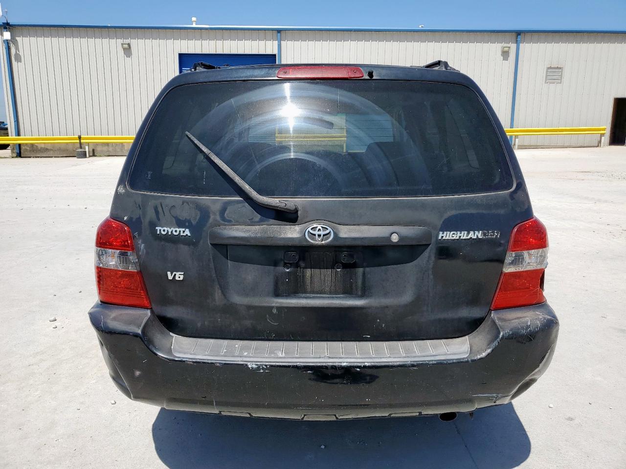 2005 Toyota Highlander Limited VIN: JTEGP21A350061424 Lot: 65581995