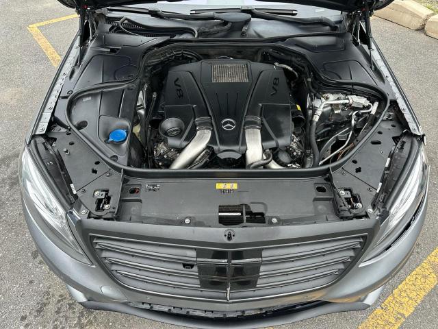 Sedans MERCEDES-BENZ S-CLASS 2015 Srebrny
