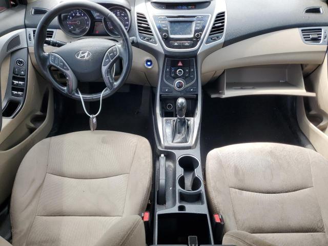 Sedans HYUNDAI ELANTRA 2016 Burgundy