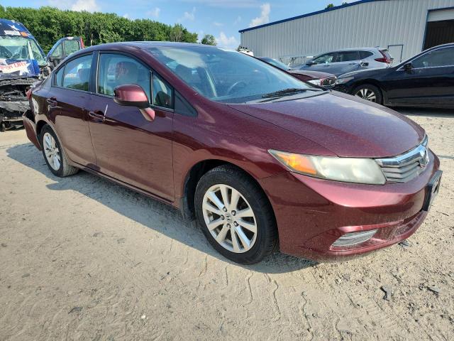  HONDA CIVIC 2012 Burgundy
