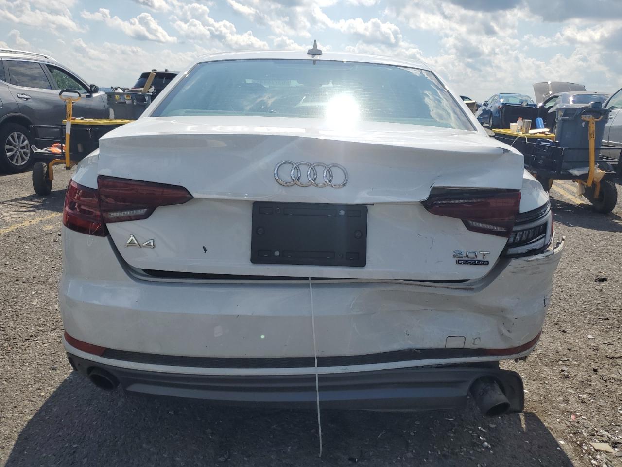 2018 Audi A4 Premium VIN: WAUDNAF48JA017091 Lot: 63228445