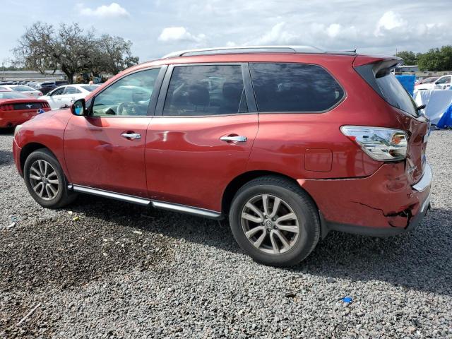  NISSAN PATHFINDER 2014 Красный
