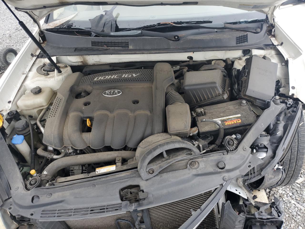 2008 Kia Optima Lx VIN: KNAGE123485258224 Lot: 63982515