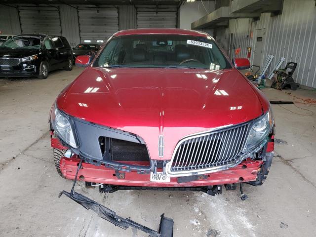  LINCOLN MKS 2013 Czerwony
