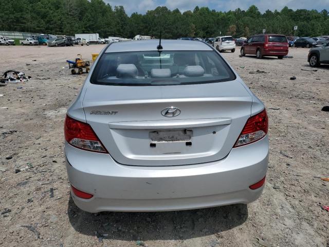  HYUNDAI ACCENT 2012 Srebrny