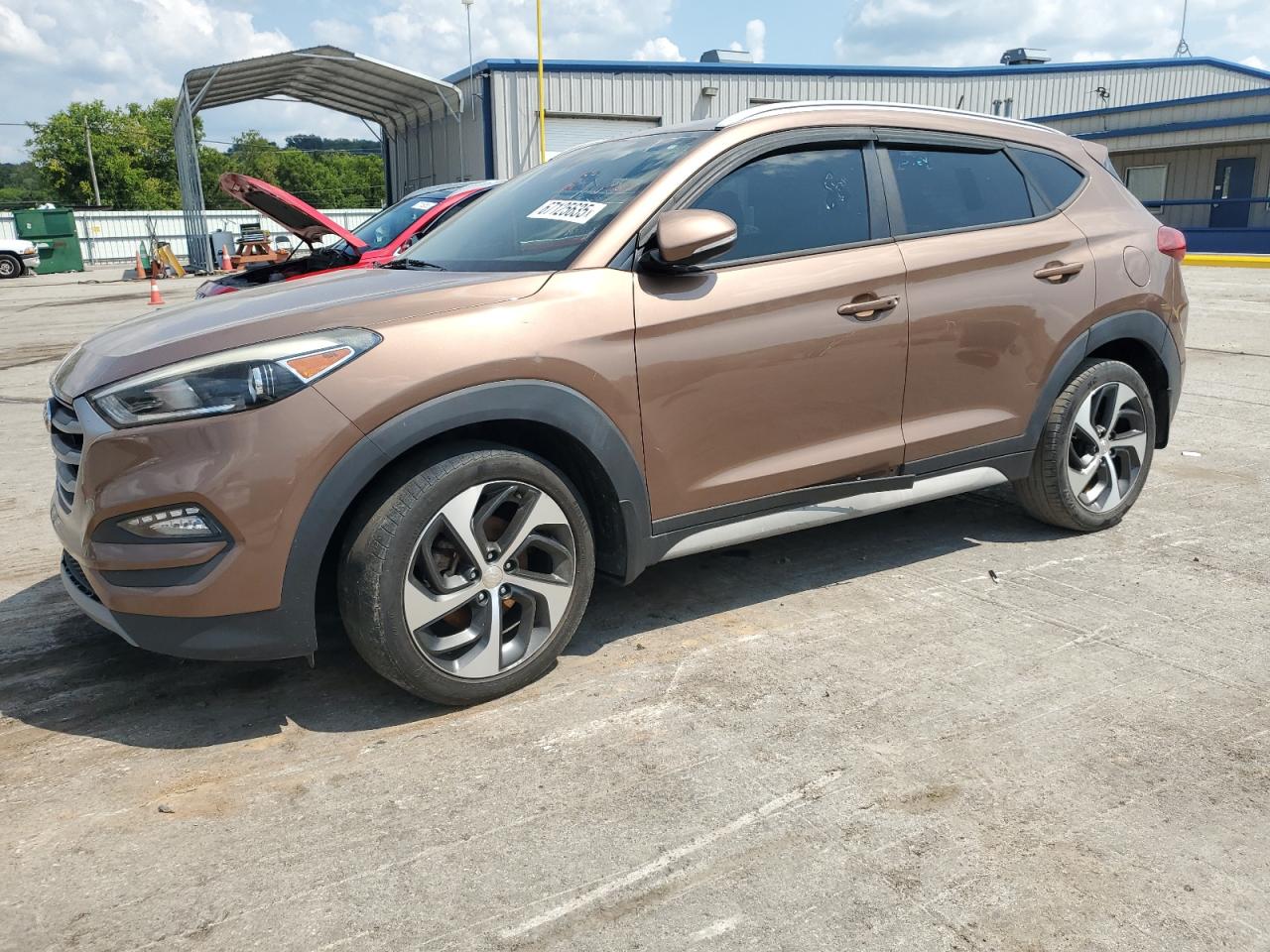 2017 Hyundai Tucson Limited VIN: KM8J33A28HU591904 Lot: 67125635