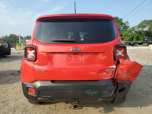  JEEP RENEGADE 2017 Красный