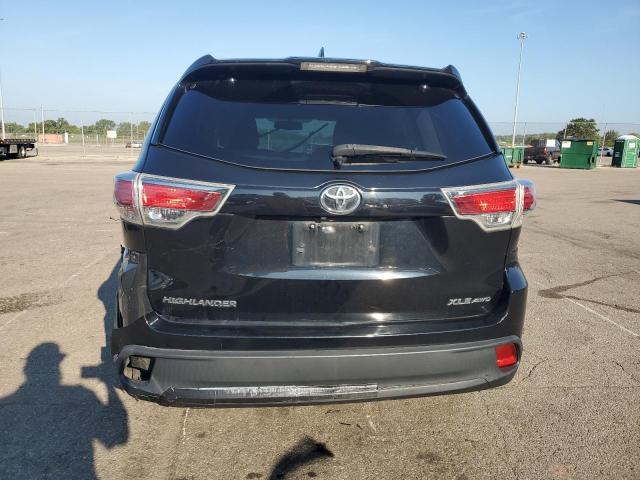  TOYOTA HIGHLANDER 2015 Czarny
