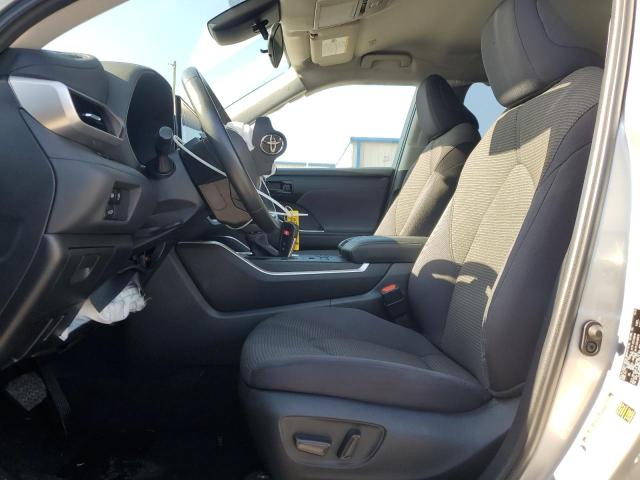  TOYOTA HIGHLANDER 2023 Srebrny