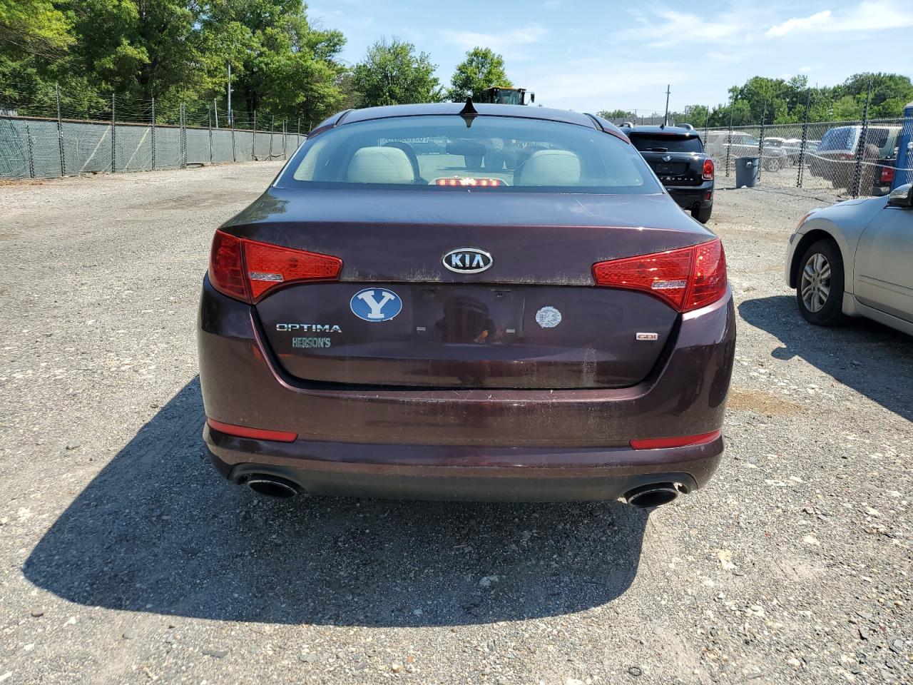 2012 Kia Optima Lx VIN: 5XXGM4A71CG065822 Lot: 65159875