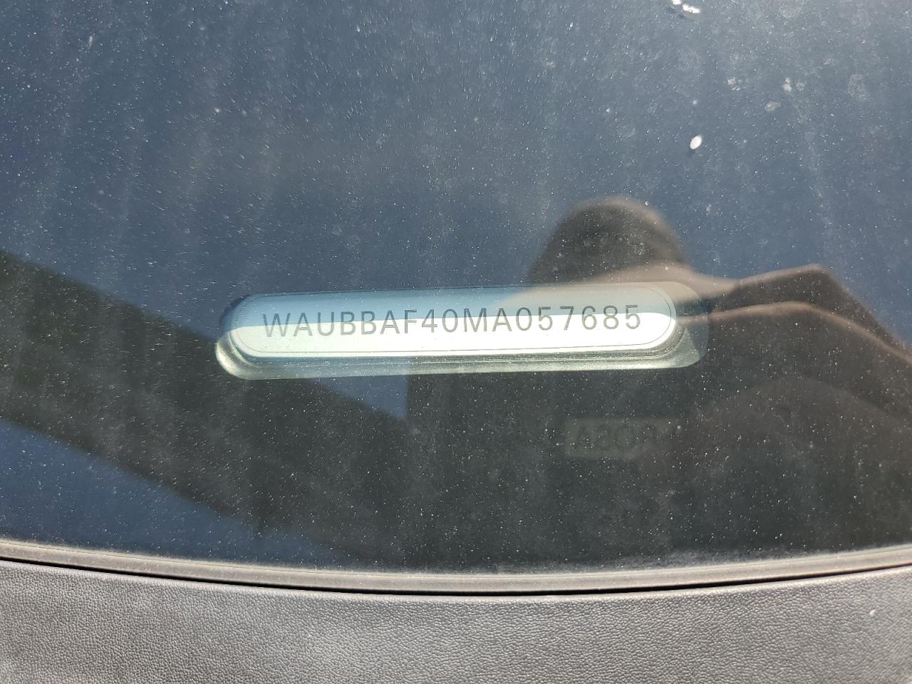 2021 Audi A4 Premium Plus 40 VIN: WAUBBAF40MA057685 Lot: 65122315