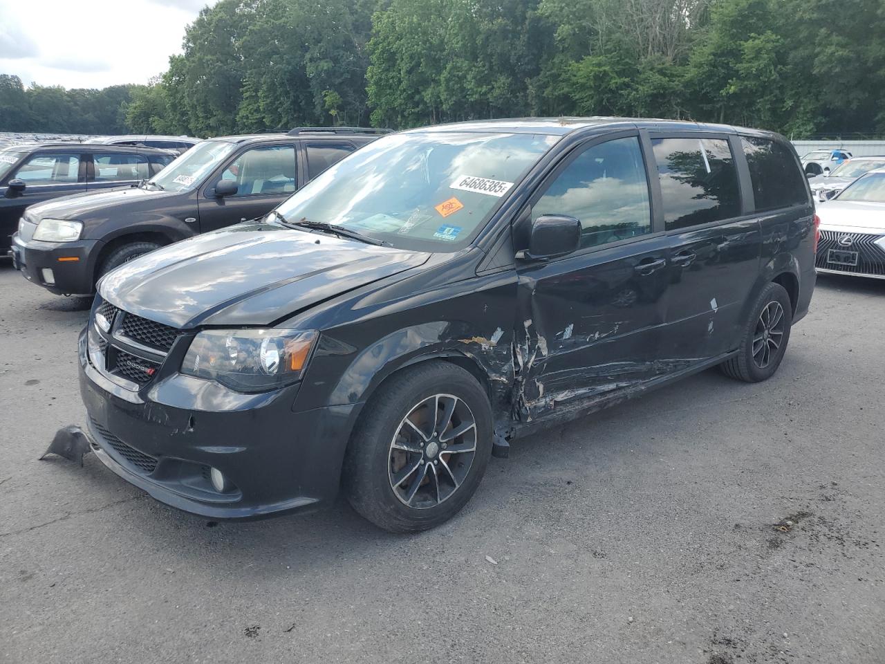 2016 Dodge Grand Caravan Sxt VIN: 2C4RDGCG1GR236539 Lot: 64686385