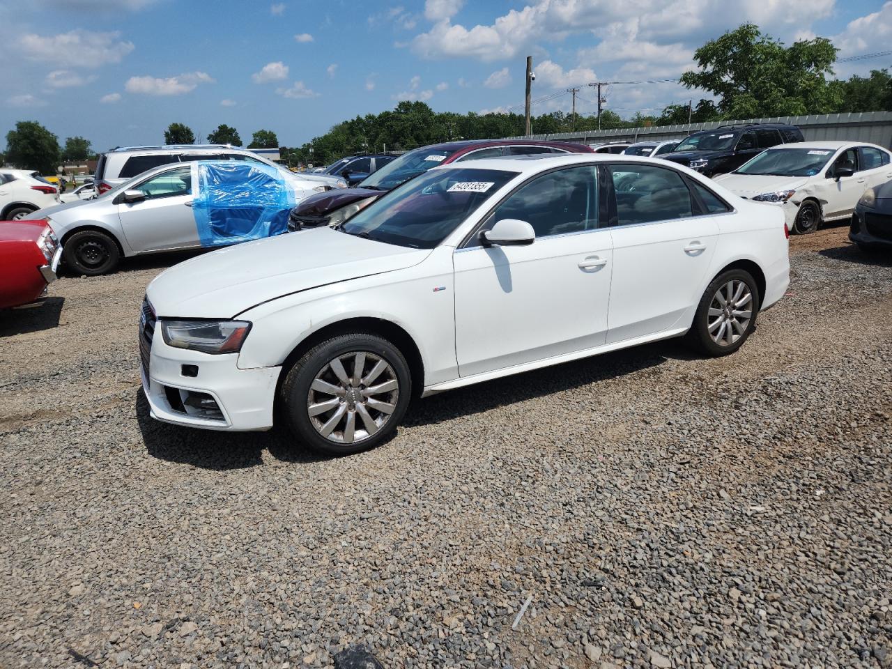 2015 Audi A4 Premium white null flexible WAUBFAFL1FN043141 photo #1