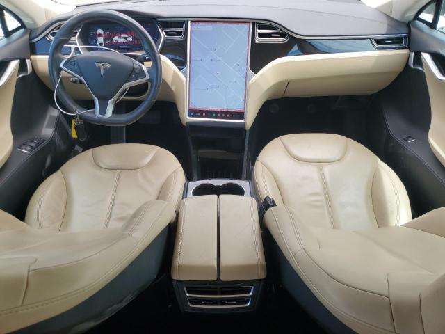 Hatchbacks TESLA MODEL S 2015 Biały