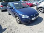 2004 VAUXHALL CORSA ENER for sale at Copart WOLVERHAMPTON