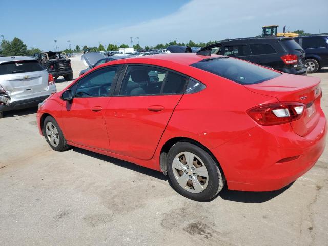 Sedans CHEVROLET CRUZE 2017 Czerwony