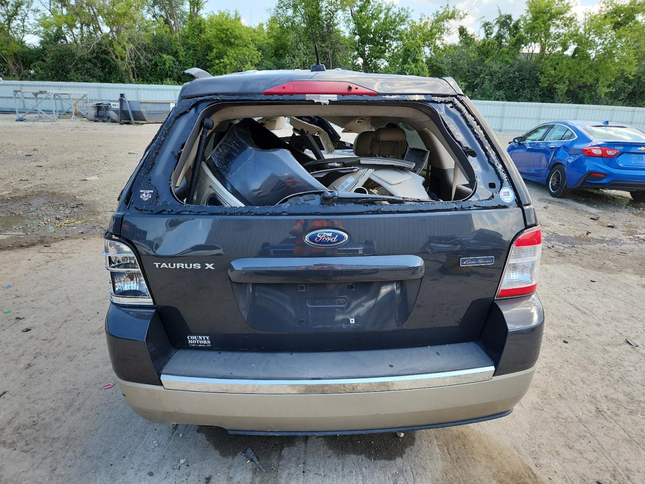 2008 Ford Taurus X Eddie Bauer VIN: 1FMDK07W38GA16794 Lot: 63457635