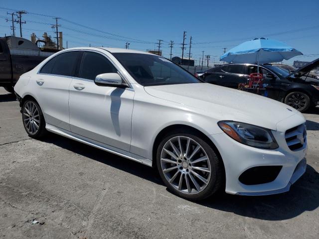  MERCEDES-BENZ C-CLASS 2015 Biały