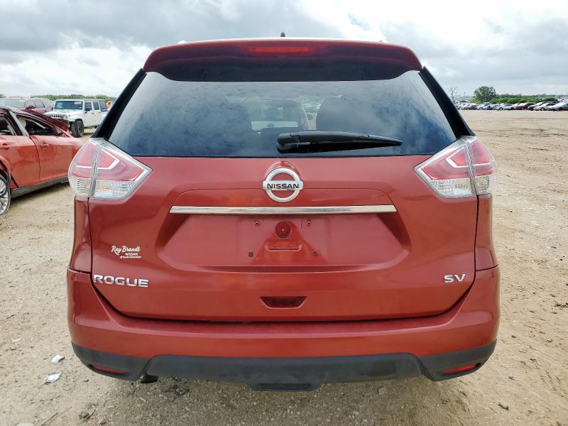  NISSAN ROGUE 2016 Czerwony