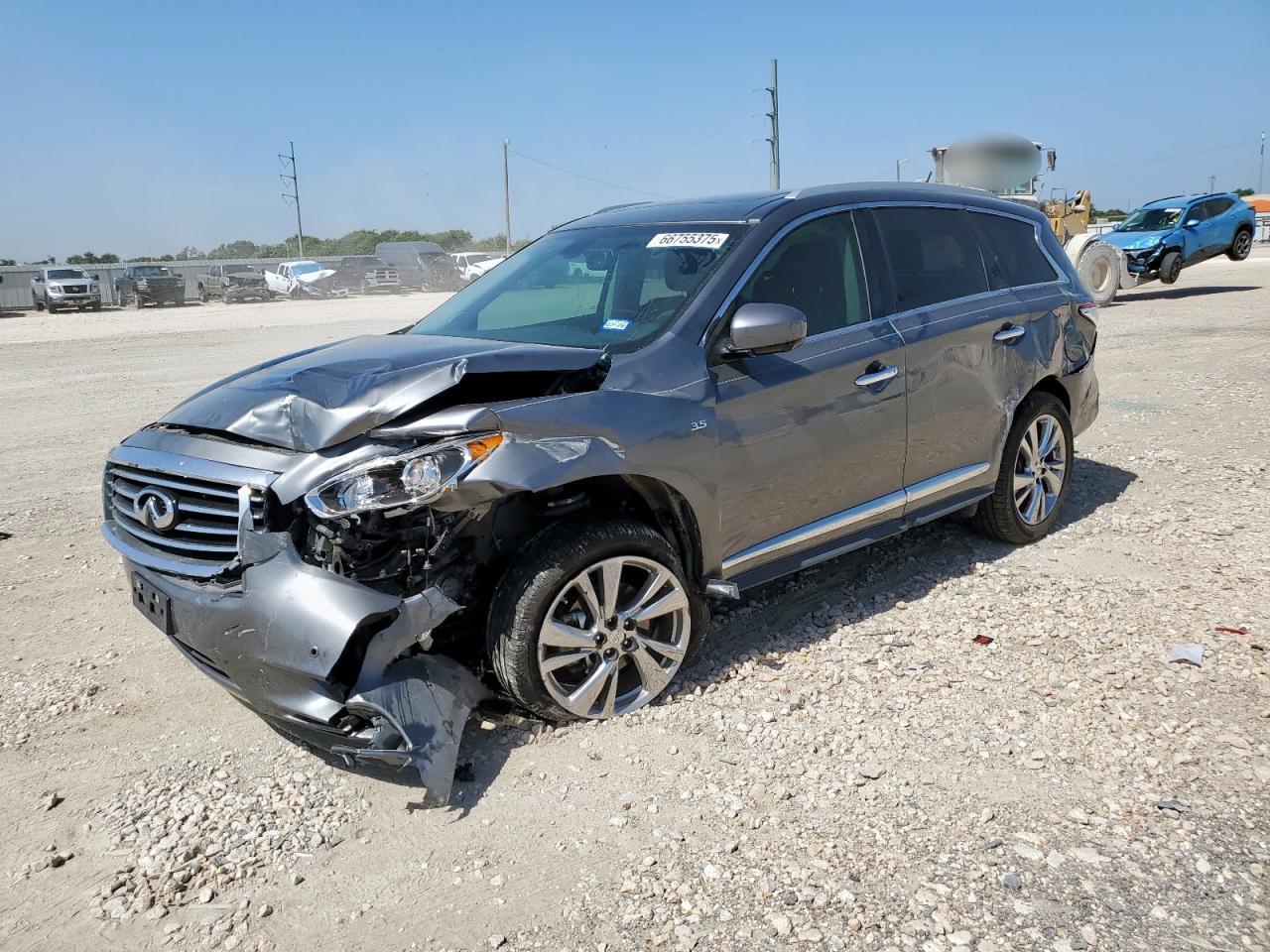 2015 Infiniti Qx60 VIN: 5N1AL0MM5FC515376 Lot: 66755375