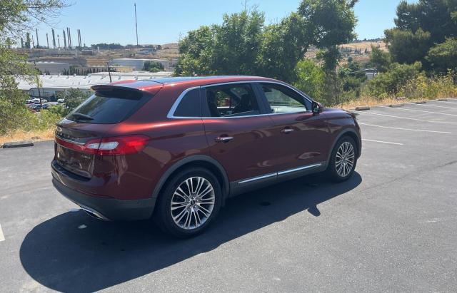 Parquets LINCOLN MKX 2016 Burgundy