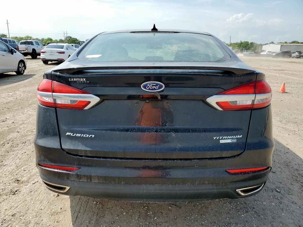 2019 Ford Fusion Titanium VIN: 3FA6P0D97KR205466 Lot: 65434375
