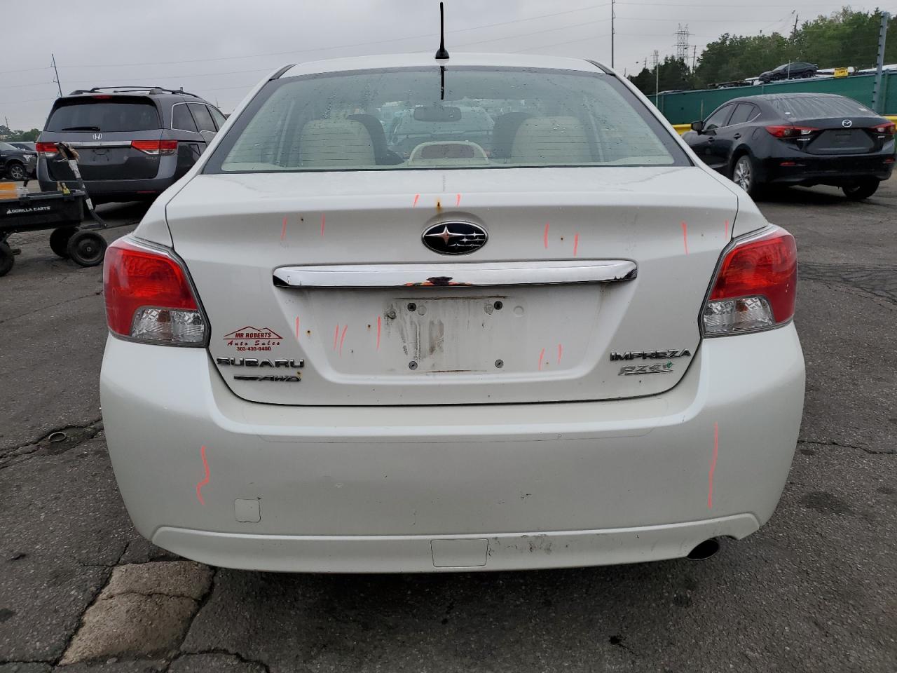 2012 Subaru Impreza Limited VIN: JF1GJAH68CH006277 Lot: 65212755