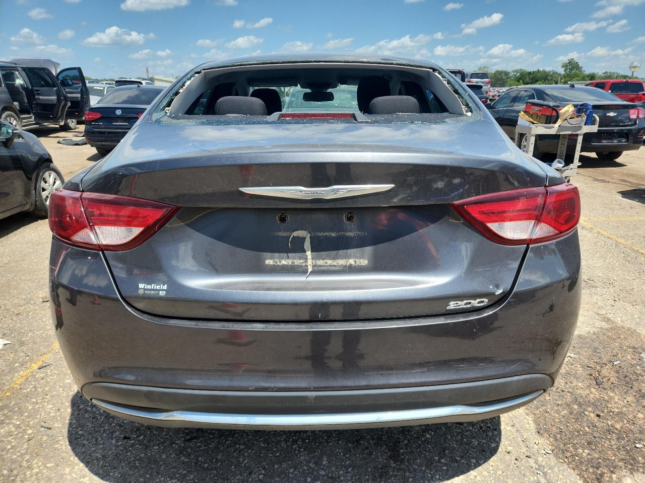 2015 Chrysler 200 Limited VIN: 1C3CCCAB1FN690346 Lot: 63632545