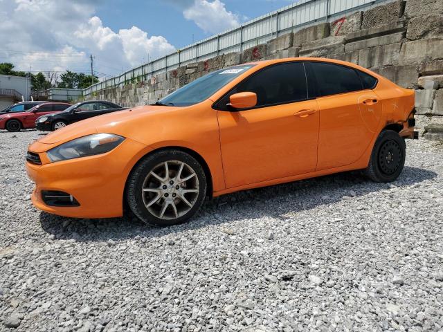Sedans DODGE DART 2013 Pomarańczowy