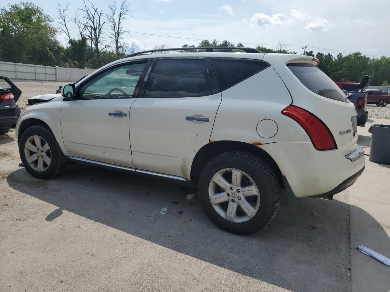 2007 Nissan Murano Sl VIN: JN8AZ08T67W505836 Lot: 64638825