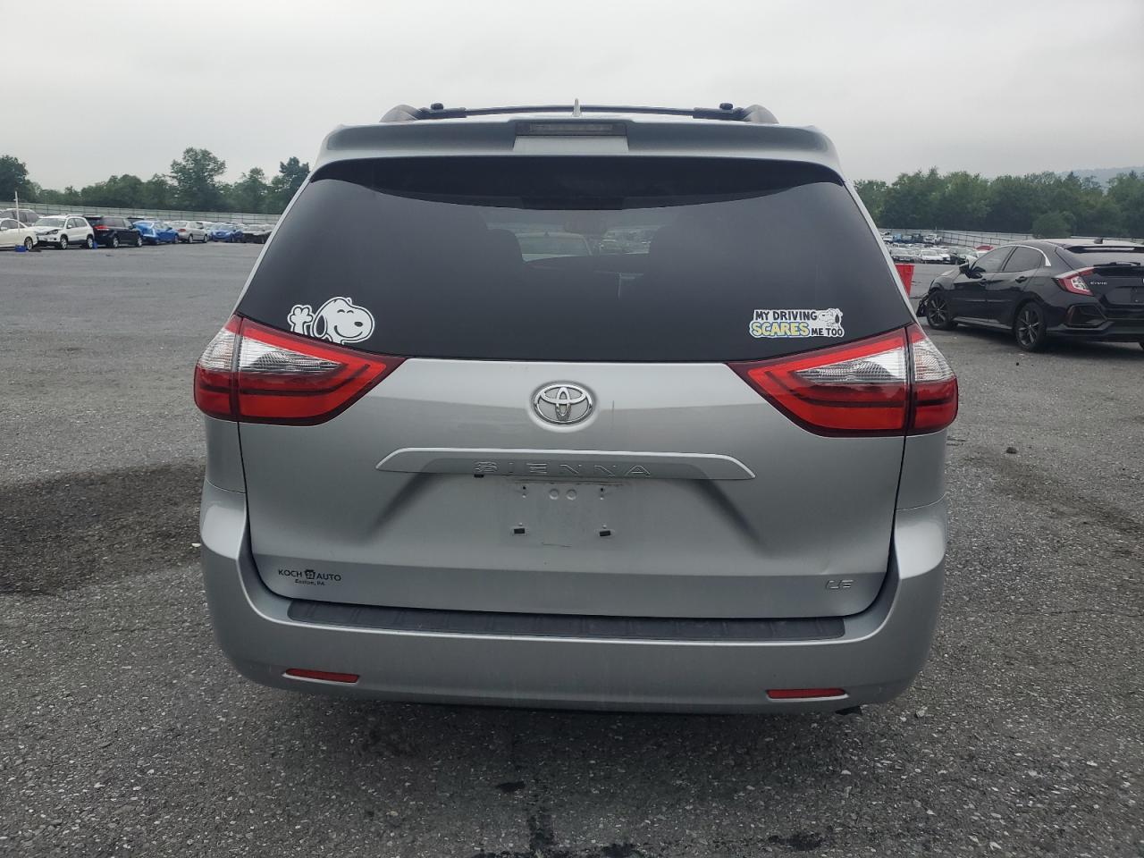 2020 Toyota Sienna Le VIN: 5TDKZ3DC2LS085879 Lot: 64889765