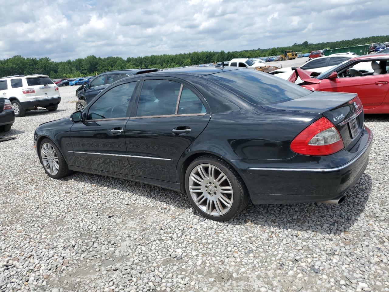 2008 Mercedes-Benz E 350 black null gas WDBUF56X58B310225 photo #3