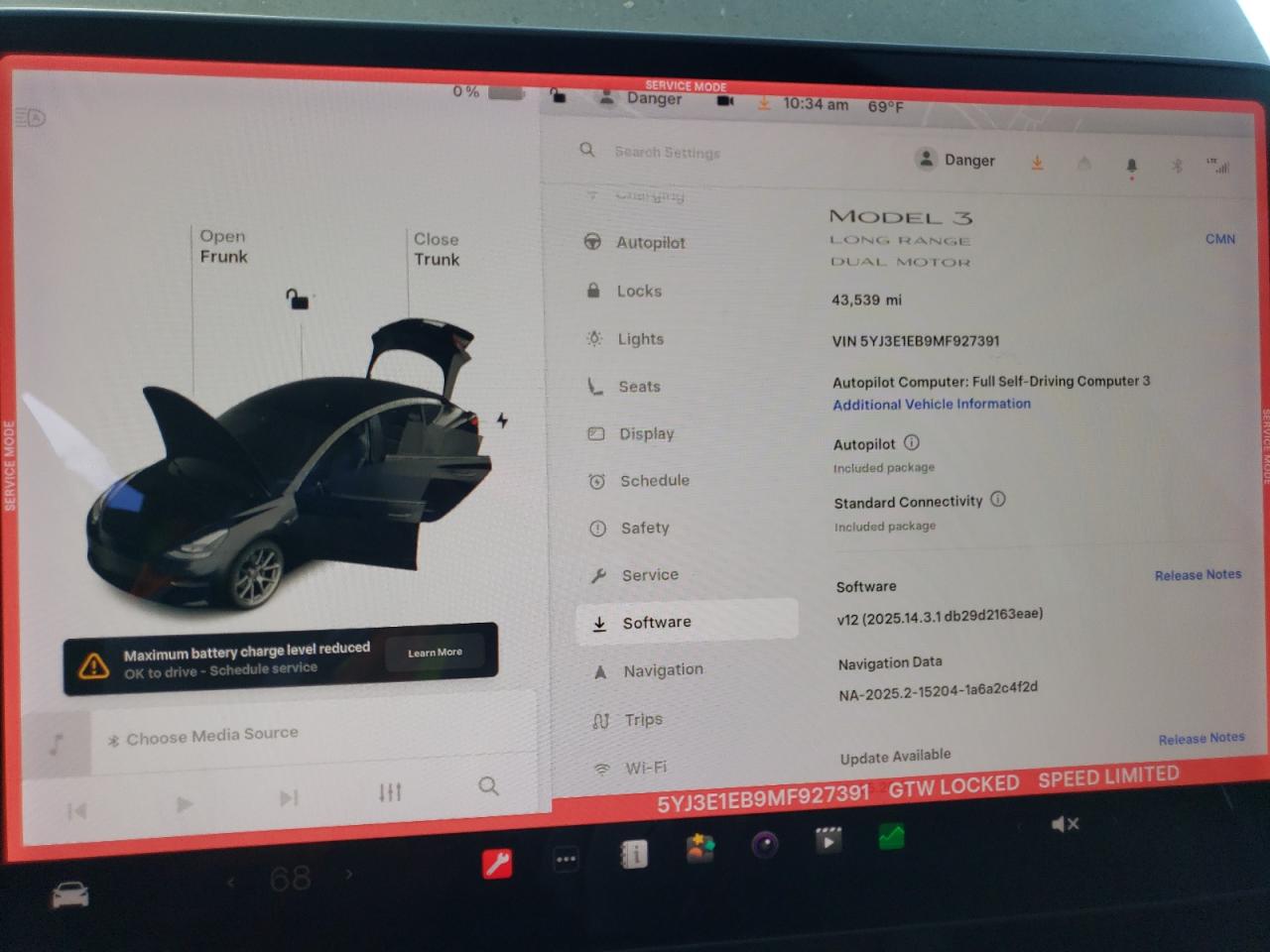 2021 Tesla Model 3 VIN: 5YJ3E1EB9MF927391 Lot: 65737715