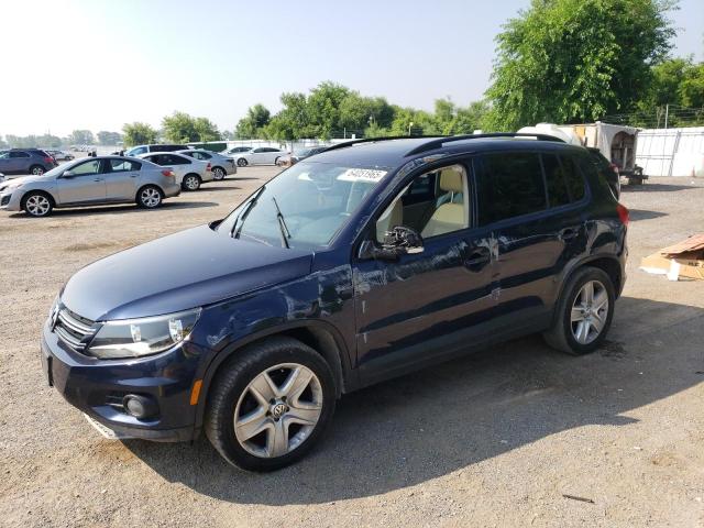  VOLKSWAGEN TIGUAN 2016 Синий