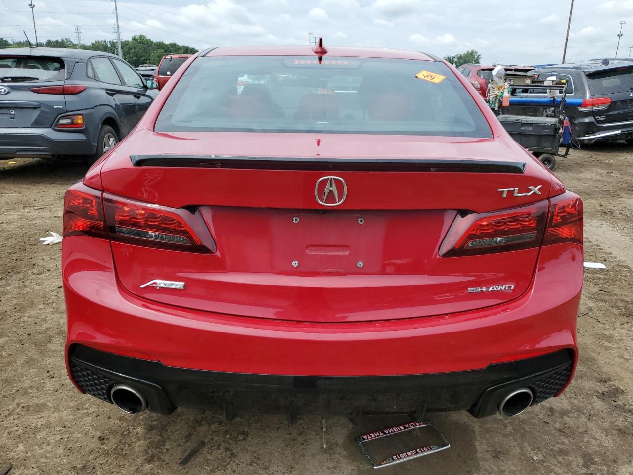 19uub3f65ja003501 19UUB3F65JA003501 2018 Acura Tlx Tech+A