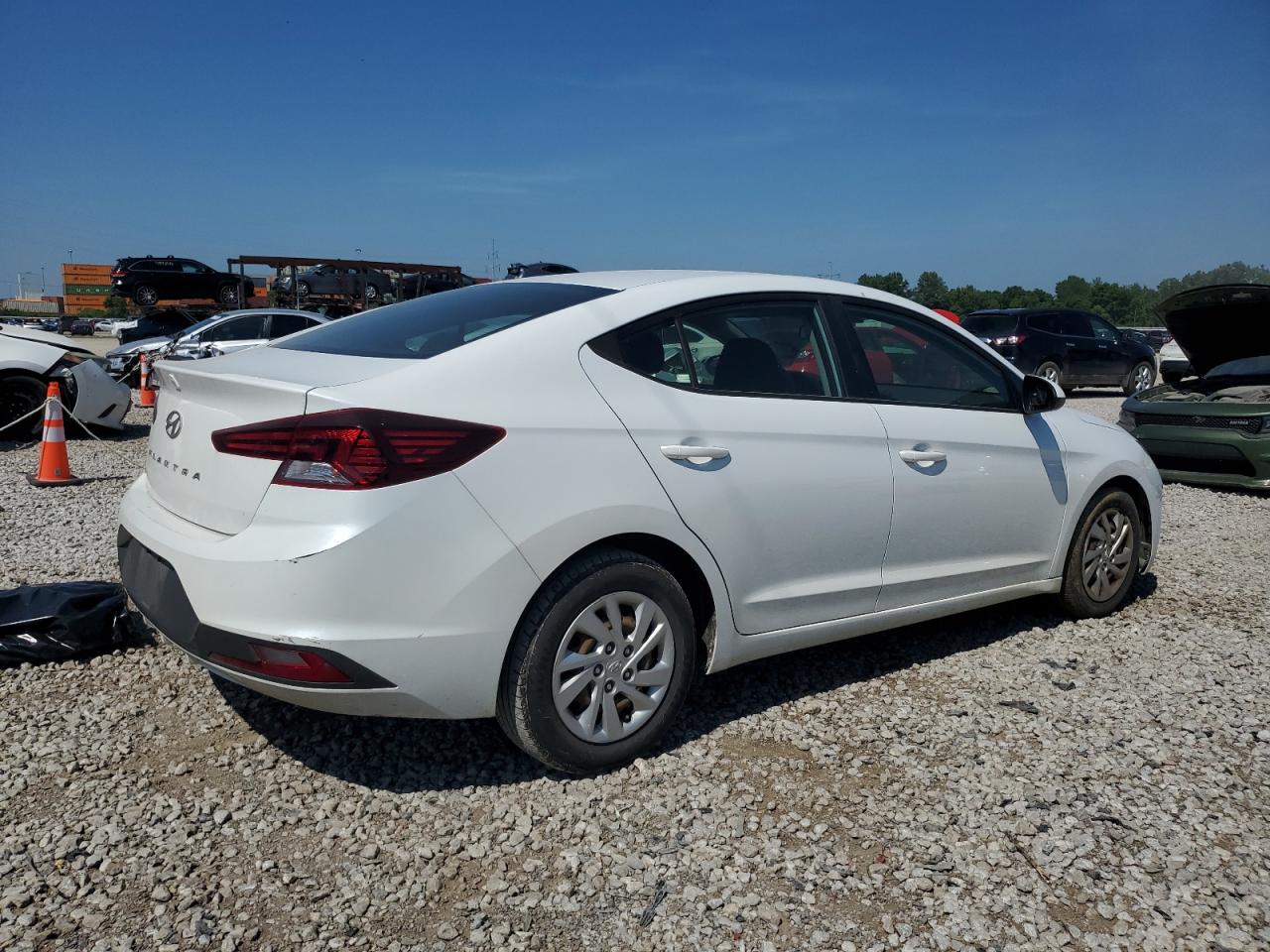 2019 Hyundai Elantra at OH - Columbus, Copart lot 66206165