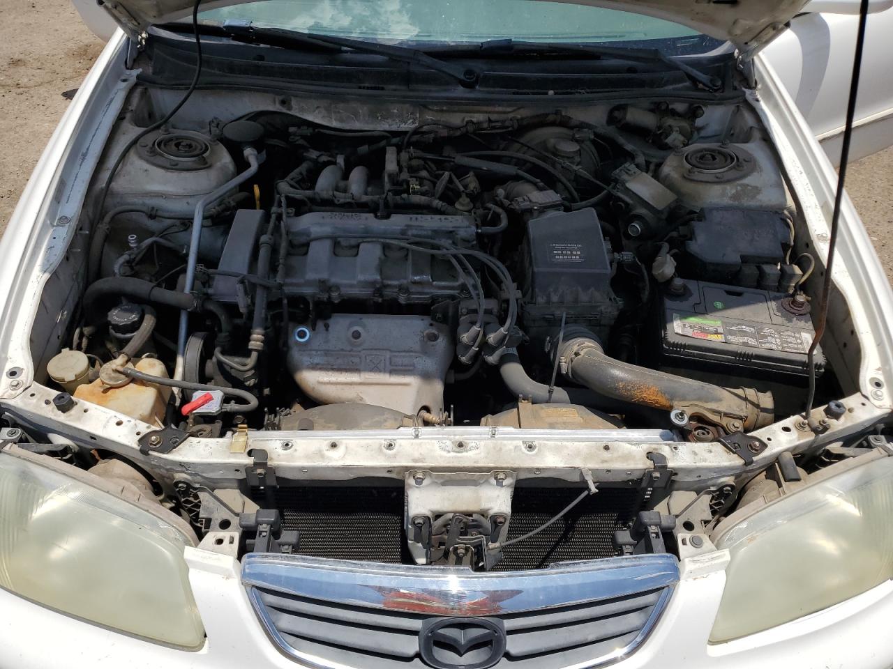 2002 Mazda 626 Lx VIN: 1YVGF22C925303472 Lot: 63201405