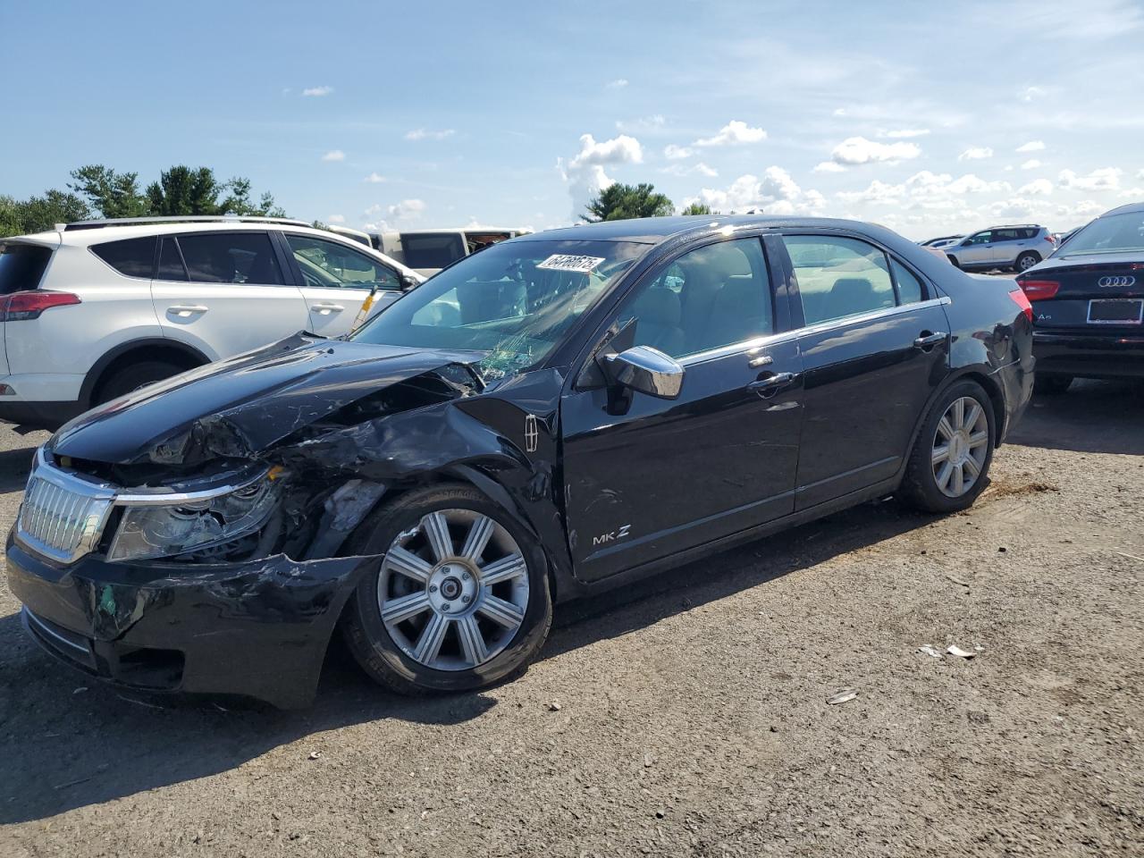 2008 Lincoln Mkz black null gas 3LNHM26T48R621463 photo #1