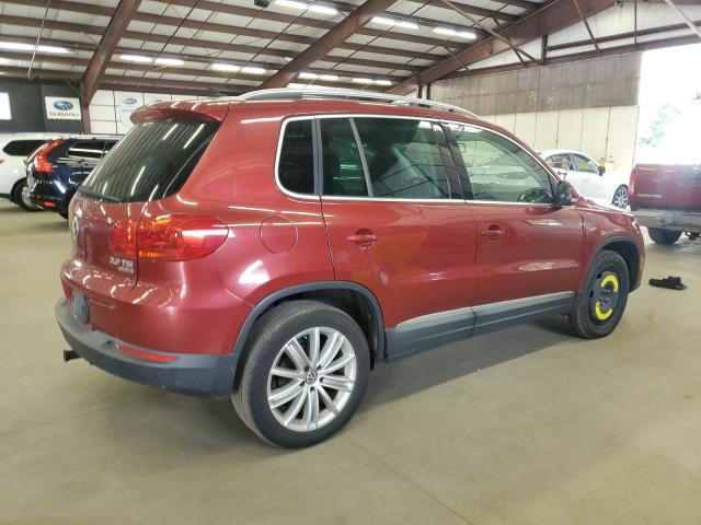 Parquets VOLKSWAGEN TIGUAN 2014 Czerwony
