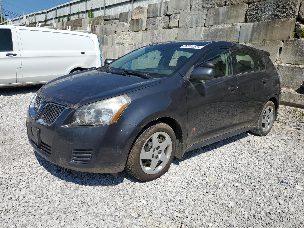 2009 Pontiac Vibe charcoal null gas 5Y2SP67859Z461335 photo #1