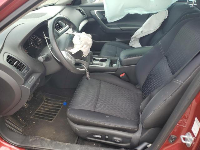  NISSAN ALTIMA 2017 Czerwony