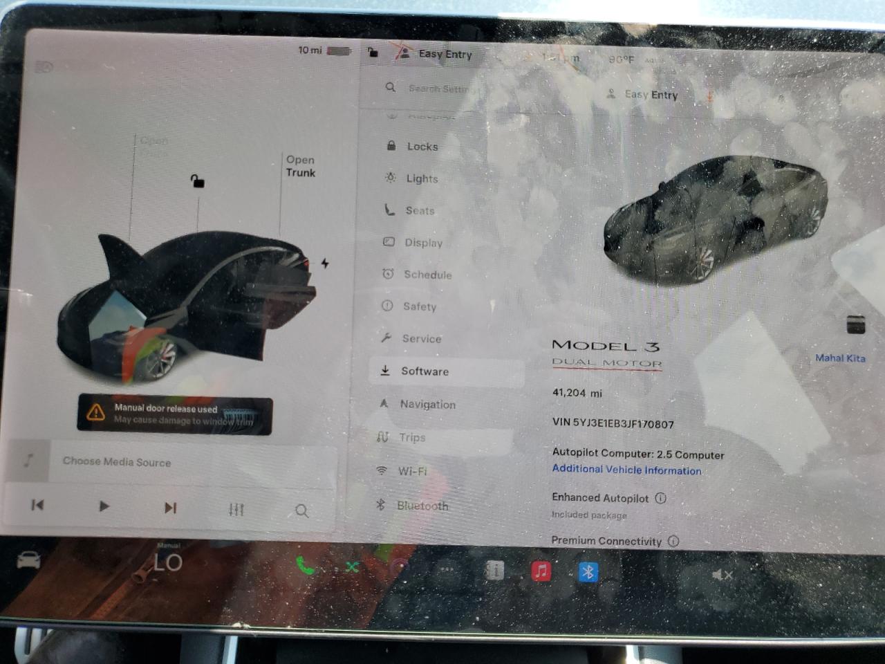 2018 Tesla Model 3 VIN: 5YJ3E1EB3JF170807 Lot: 62177185