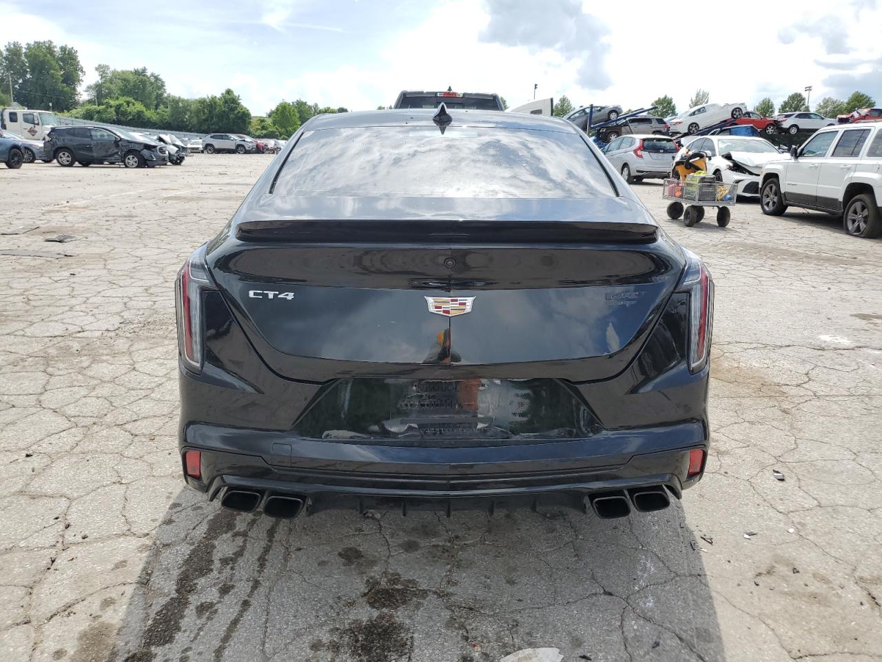 2022 Cadillac Ct4-V Blackwing VIN: 1G6D75RP9N0410753 Lot: 65031315