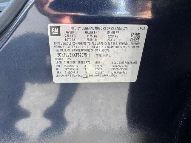 2015 GMC TERRAIN SLE  