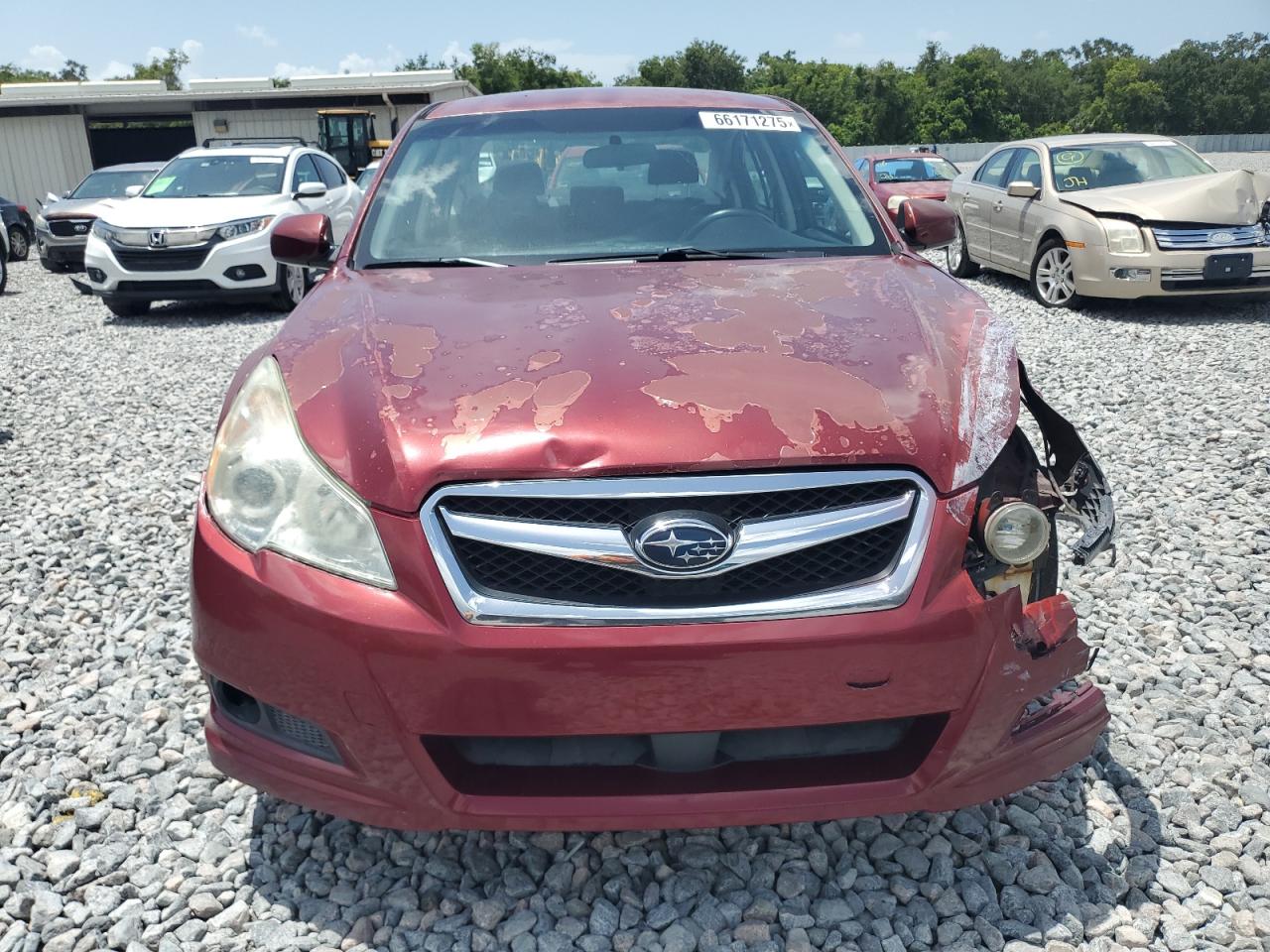 2012 Subaru Legacy 2.5I VIN: 4S3BMCA69C3028707 Lot: 66171275