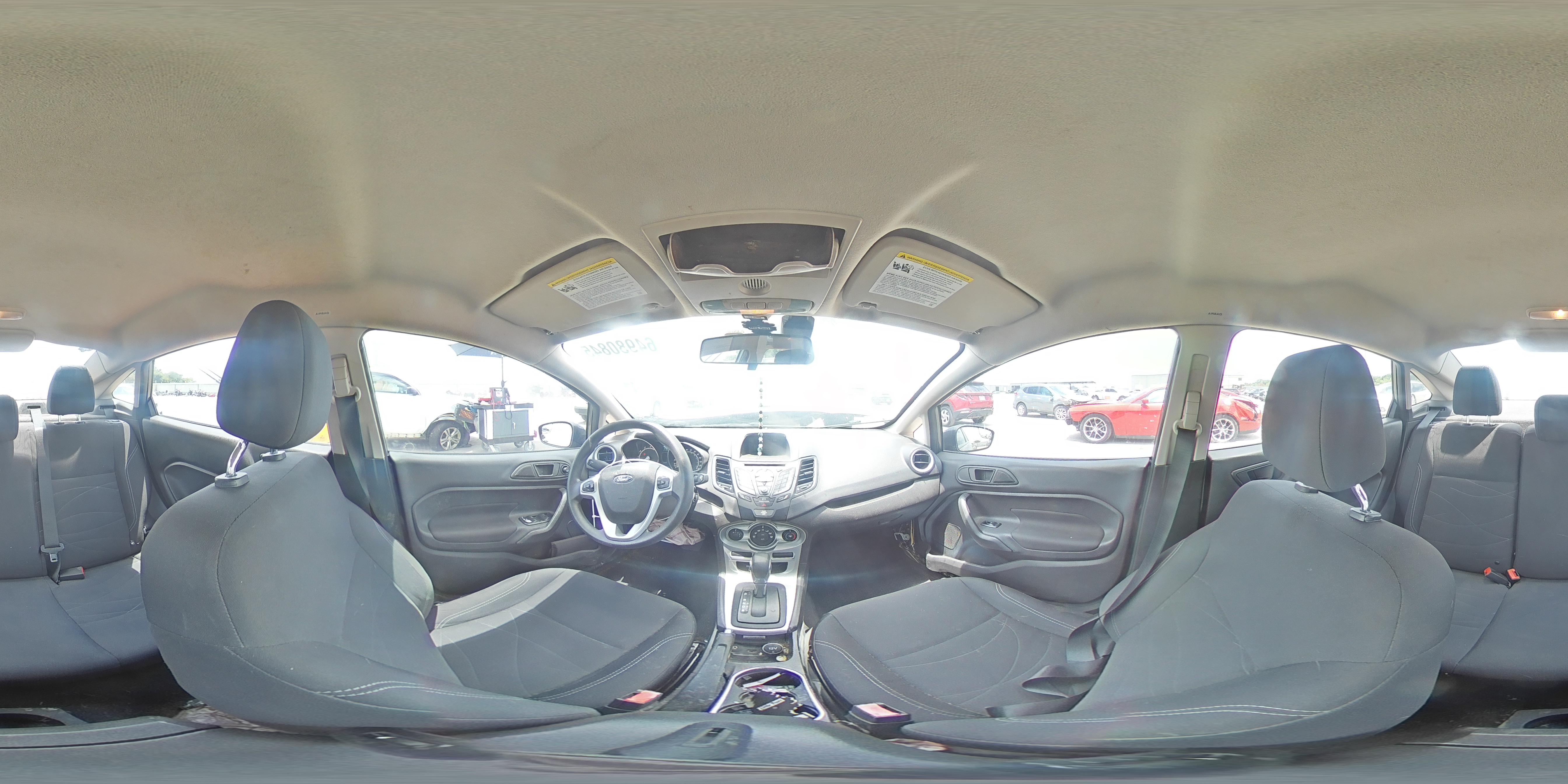 2019 Ford Fiesta Se VIN: 3FADP4BJ1KM104660 Lot: 64980845