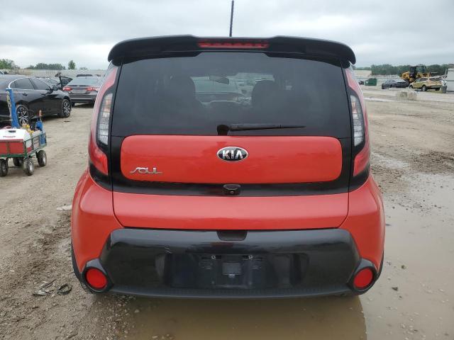  KIA SOUL 2016 Czerwony